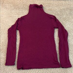 Club Monaco Deep Red Turtleneck Sweater XS